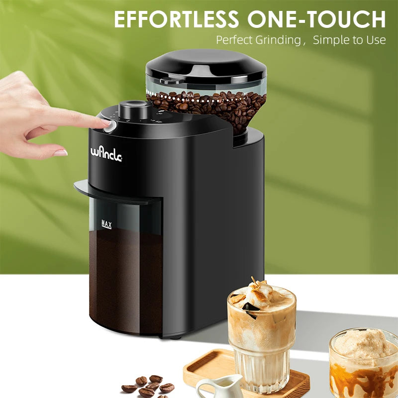 Wancle Adjustable Conical Burr Coffee Grinder