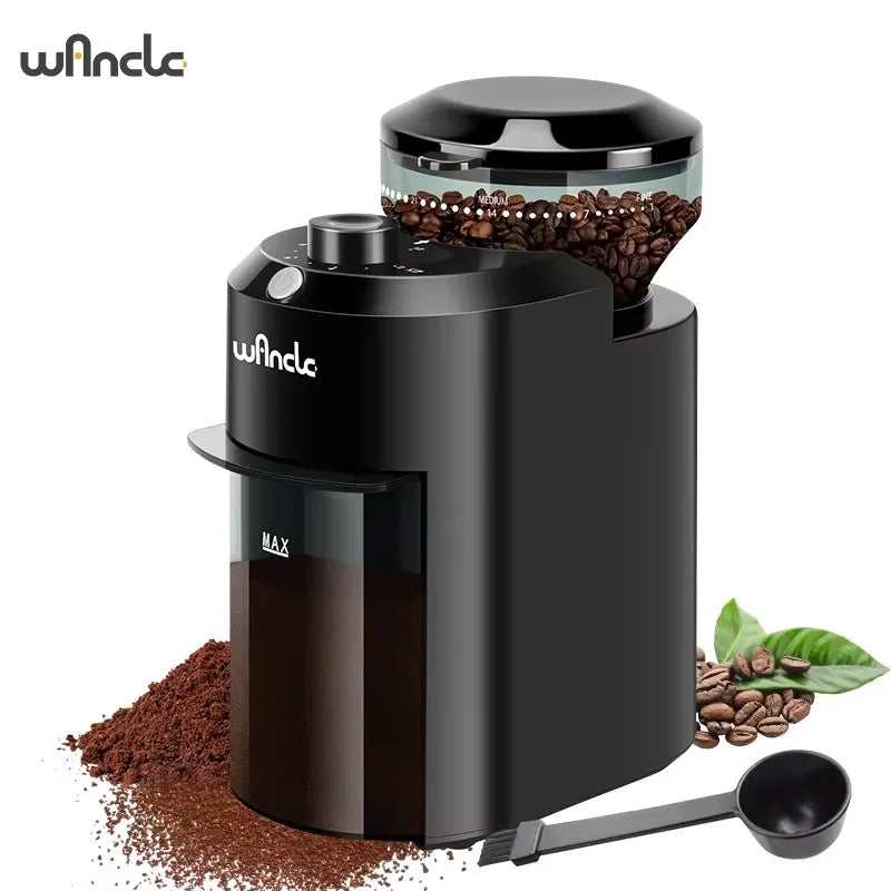 Wancle Adjustable Conical Burr Coffee Grinder