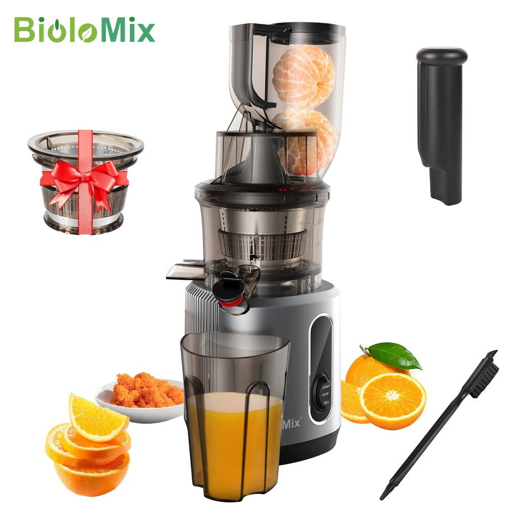 BioloMix Whole Fruit Cold Press Juicer