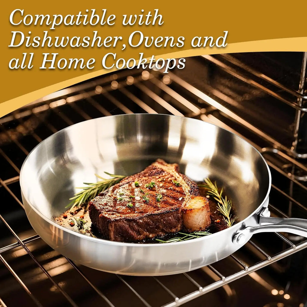 Nonstick Stainless Steel Cooking Pan